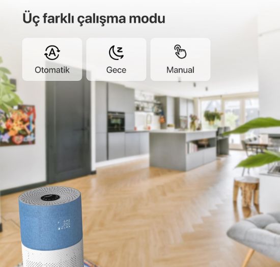 XENON SMART X7420_M2 AKILLI HAVA TEMIZLEYICI MAVI resmi