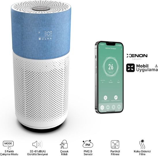 XENON SMART X7420_M2 AKILLI HAVA TEMIZLEYICI MAVI resmi