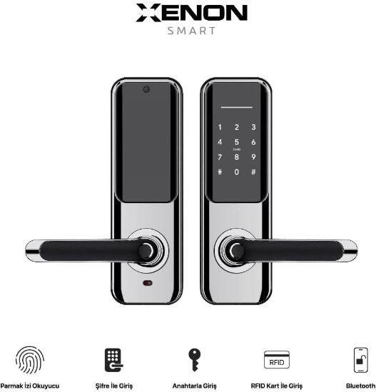 XENON SMART X8051 AKILLI KAPI KILIDI resmi