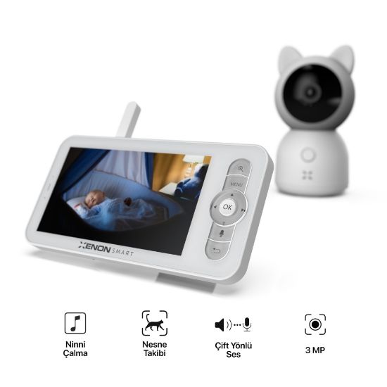 XENON SMART MONITORLU BEBEK KAMERASI X7202 resmi