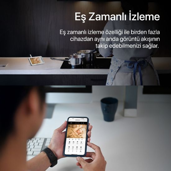 XENON SMART MONITORLU BEBEK KAMERASI X7202 resmi