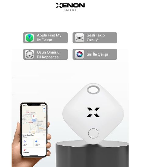 XENON SMART SMART TAG TAKIP CIHAZI BEYAZ X6602_M1 resmi