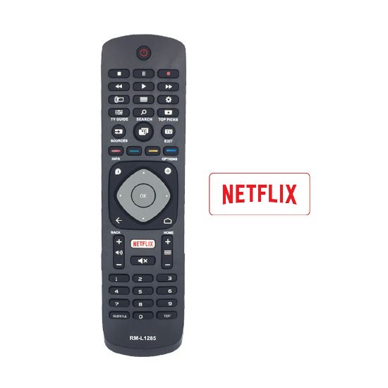 WEKO KL PHILIPS RM-L1285 NETFLIX TUŞLU LCD-LED TV KUMANDA resmi