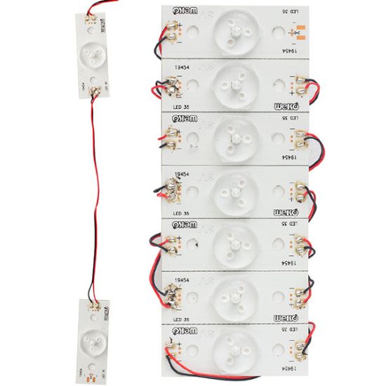 WEKO 3V TEK LED KABLOLU BİRBİRİNE BAĞLI 7 Lİ POŞET resmi