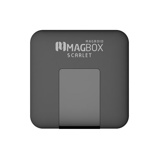 MAGBOX MAGROID SCARLET 16 GB HDD 2 GB RAM 2.4G H313 CPU SES KOMUT KUMANDALI ANDROID TV BOX resmi
