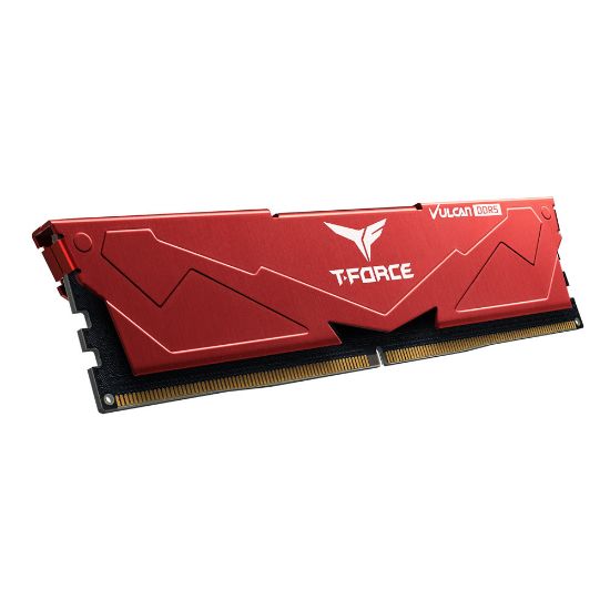 Team T-Force Vulcan Red 16GB (1x16) DDR5 CL38 Ram (FLRD516G6000HC38J01) resmi