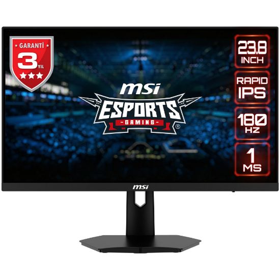 23.8 MSI G244F E2 1920X1080 (FHD) 16:9 FLAT RAPID resmi