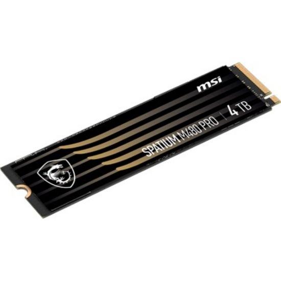 MSI Spatium M480 Pro 4TB PCIe 4.0 NVMe M.2 7400/70 resmi