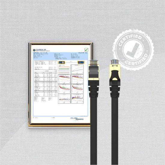 UNITEK CAT7 PATCH KABLO 3MT FLAT 10GBPS (C1897BK-3M) resmi
