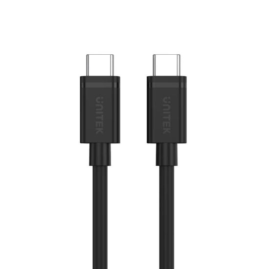 UNITEK TYPE-C HIZLI ŞARJ KABLOSU 1MT 60W(Y-C477BK) resmi