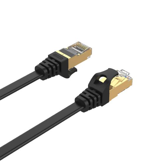 UNITEK CAT7 PATCH KABLO 1MT FLAT 10GBPS (C1897BK-1M) resmi