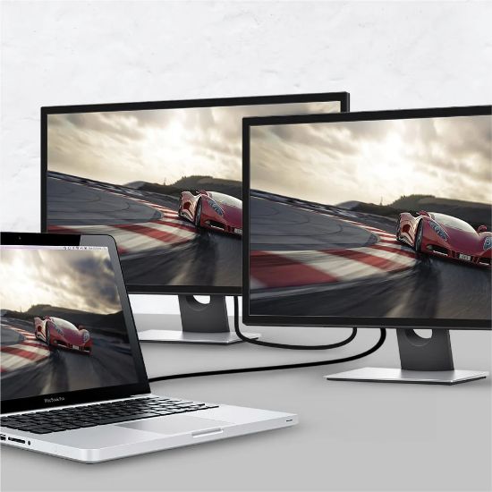 UNITEK DISPLAYPORT 1.4 KABLO 2MT 8K&60Hz (C1624BK-2M) resmi