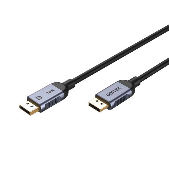 UNITEK DISPLAY PORT 2.1 %100 BAKIR 2MT 16K&60Hz (C1626GY01-2M) resmi