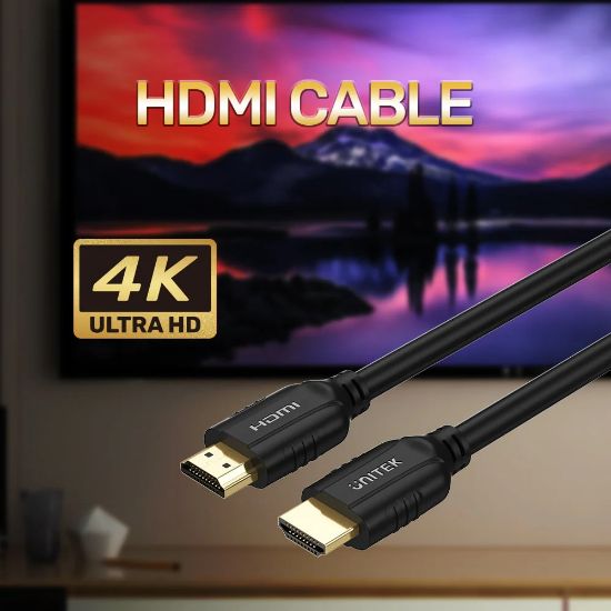UNITEK HDMI2.0 KABLO 5MT 4K&60Hz (C11079BK-5M) resmi
