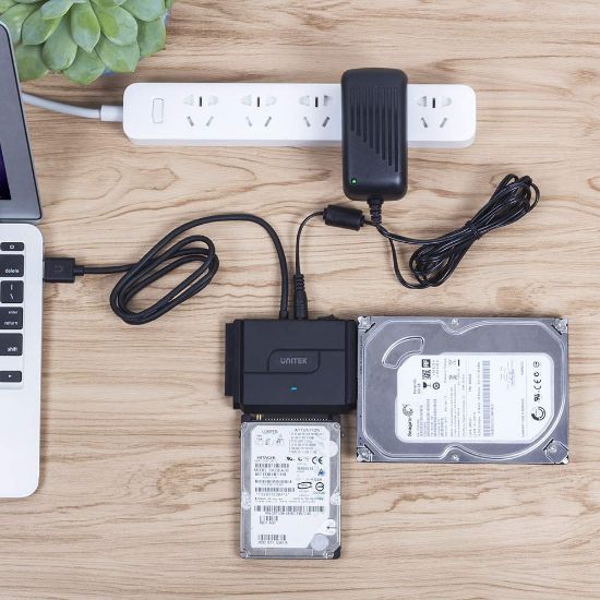 UNITEK USB3.0 TO IDE + SATA II DÖNÜŞTÜRÜCÜ  (Y-3324-EU) resmi