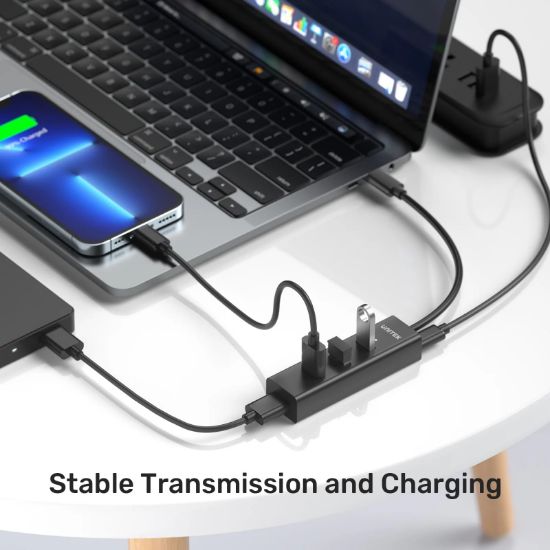UNITEK TYPE-C TO 4 PORT USB 3.0 + TYPE-C (Y-3089Z01) resmi