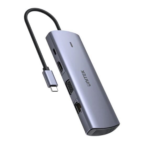 UNITEK USB-C 9in1 UNIVERSAL DOCKING STATION (D1113A) resmi