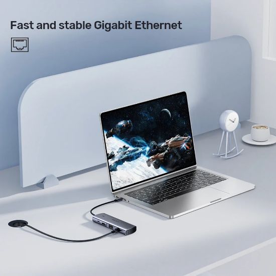 UNITEK USB-C 9in1 UNIVERSAL DOCKING STATION (D1113A) resmi