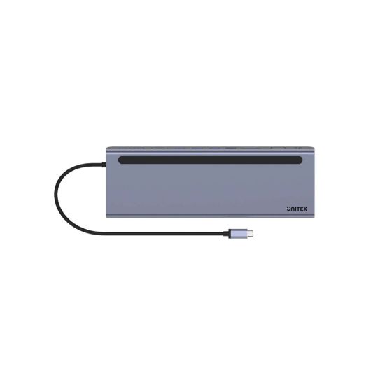 UNITEK USB-C 11in1 UNIVERSAL DOCKING STATION MST DESTEKLİ  (D1022B) resmi