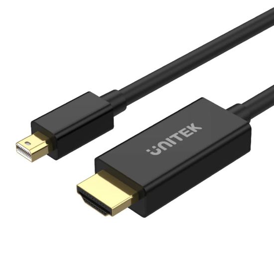 UNITEK MINI DISPLAYPORT TO HDMI DÖNÜŞTÜRÜCÜ 2MT 4K 30Hz (V1152A)  resmi
