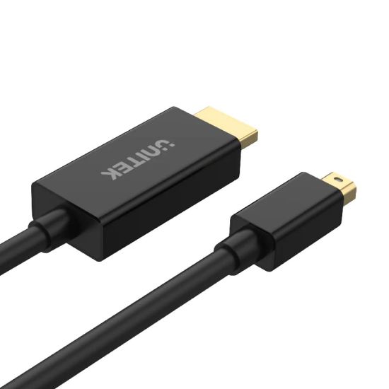 UNITEK MINI DISPLAYPORT TO HDMI DÖNÜŞTÜRÜCÜ 2MT 4K 30Hz (V1152A)  resmi
