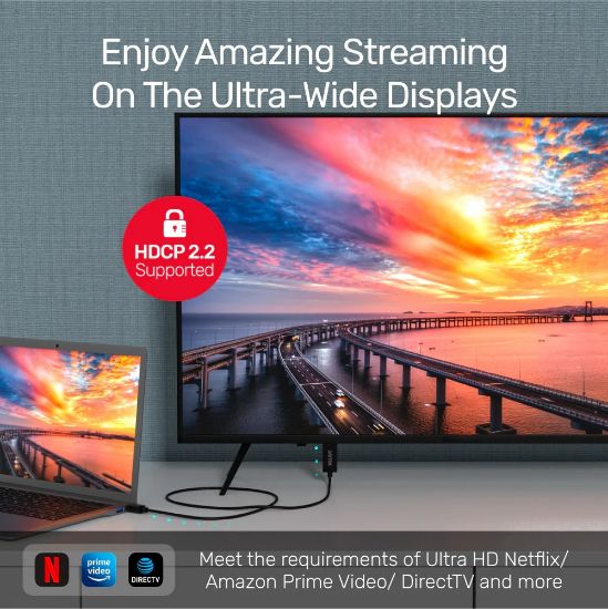UNITEK MINI DISPLAYPORT TO HDMI DÖNÜŞTÜRÜCÜ 2MT 4K 30Hz (V1152A)  resmi