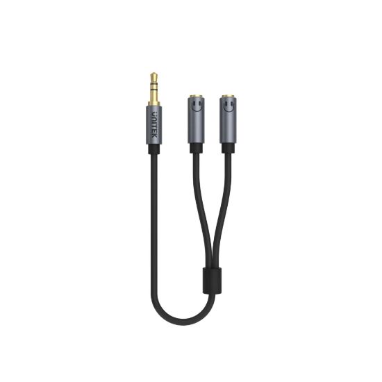 UNITEK 3.5MM AUX KULAKLIK ÇOKLAYICI Y KABLO (Y-C956ABK) resmi