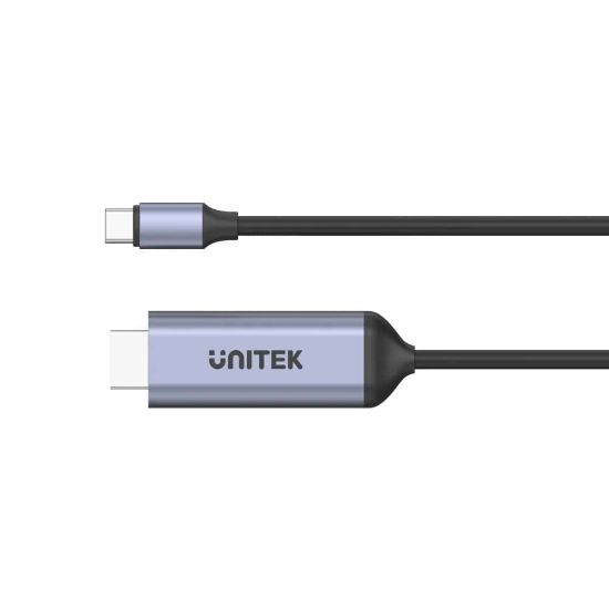 UNITEK USB-C TO HDMI 4K 60Hz DÖNÜŞTÜRÜCÜ 1.8 METRE (V1423A) resmi