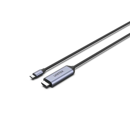 UNITEK USB-C TO HDMI 4K 60Hz DÖNÜŞTÜRÜCÜ 1.8 METRE (V1423A) resmi