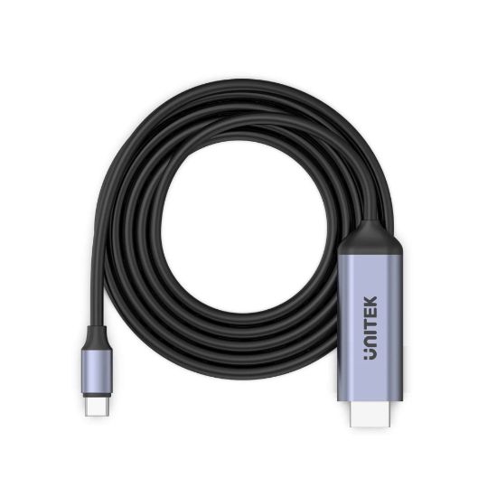 UNITEK USB-C TO HDMI 4K 60Hz DÖNÜŞTÜRÜCÜ 1.8 METRE (V1423A) resmi