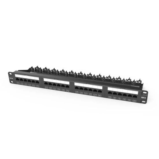 UNITEK CAT6 UTP 24 PORT RJ45 PATCH PANEL (T003A) resmi