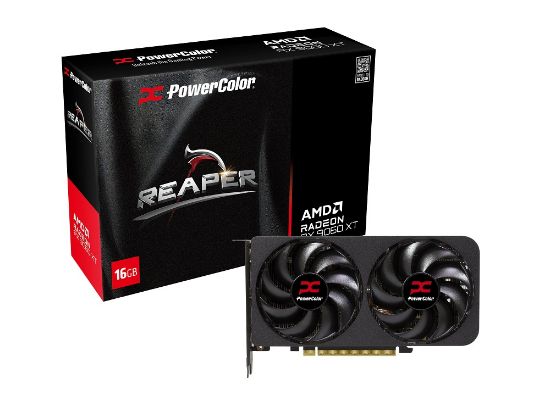 POWERCOLOR REAPER RX9060XT 16GB (RX9060XT 16G-A) EKRAN KARTI resmi