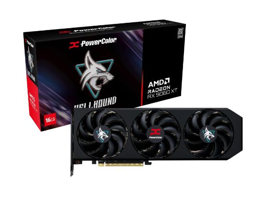 POWERCOLOR HELLHOUND RX9060XT 16GB (RX9060XT 16G-L/OC) EKRAN KARTI resmi