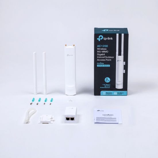TP-LINK EAP225 AC1200 1PORT POE OUTDOOR ACCESS POINT resmi