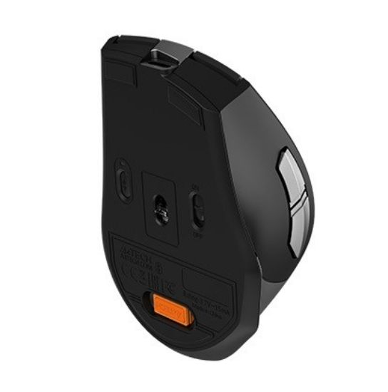A4TECH FB35C BLUETOOTH OPTIK ŞARJLI MOUSE NANO GRİ resmi