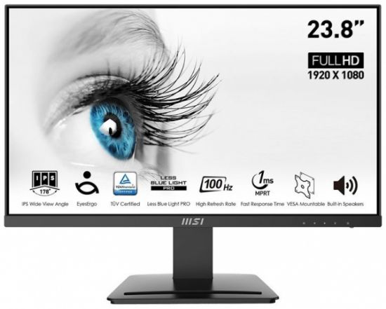 24 MSI PRO MP243X FHD FLAT IPS 1MS 100HZ ADAPTIVE-SYNC resmi