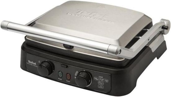 TEFAL GOURMET MINUTE ZAMAN AYARLI INOX 2000 W TOST resmi