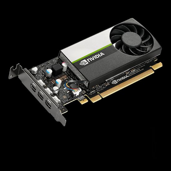 PNY VCNT400 4GB DDR6 64Bit 3 xDISPLAY ÇIKIŞLI PASİF SOĞUTUCULU YAPAY ZEKA AI EKRAN KARTI  (VCNT400-4GB-SB) resmi
