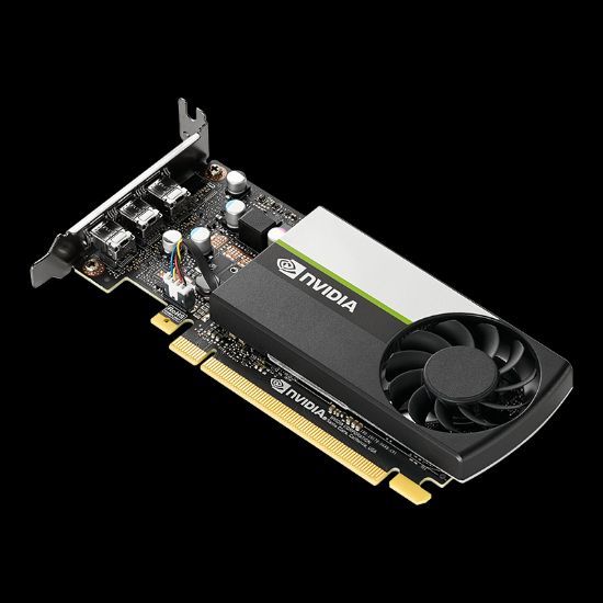 PNY VCNT400 4GB DDR6 64Bit 3 xDISPLAY ÇIKIŞLI PASİF SOĞUTUCULU YAPAY ZEKA AI EKRAN KARTI  (VCNT400-4GB-SB) resmi