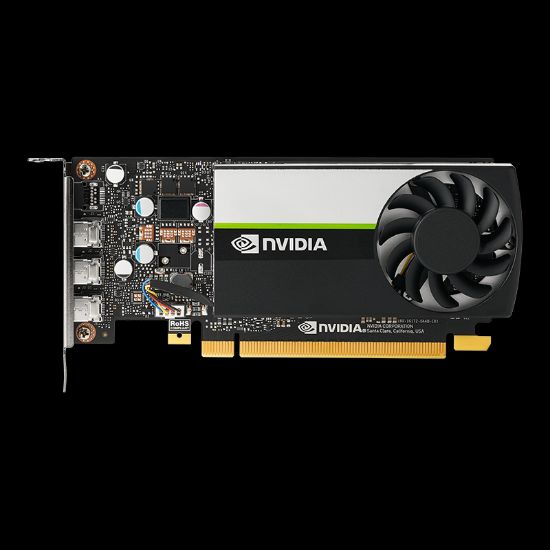 PNY VCNT400 4GB DDR6 64Bit 3 xDISPLAY ÇIKIŞLI PASİF SOĞUTUCULU YAPAY ZEKA AI EKRAN KARTI  (VCNT400-4GB-SB) resmi