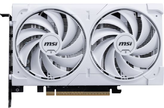 MSI GEFORCE RTX 5060 8G VENTUS 2X OC WHITE GDDR7 128B DX12 PCIE 5.0 X16 (3XDP 1XHDMI) resmi