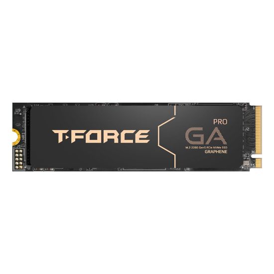 Team T-Force GA Pro 1TB 10000/8500MB/s NVMe PCIe Gen5x4 M.2 SSD Disk (TM8FFJ001T0C129) resmi
