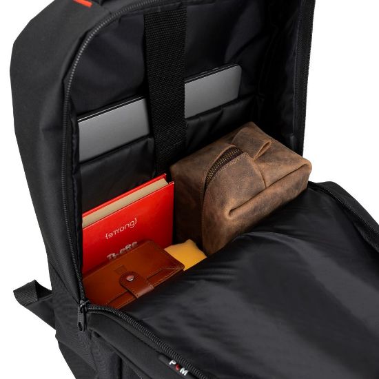 PLM BERGAMIN15.6" NOTEBOOK SIRT ÇANTASI SIYAH resmi
