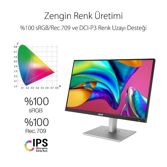 27 ASUS PA278CV IPS QHD 5MS 75HZ HDMI DP resmi