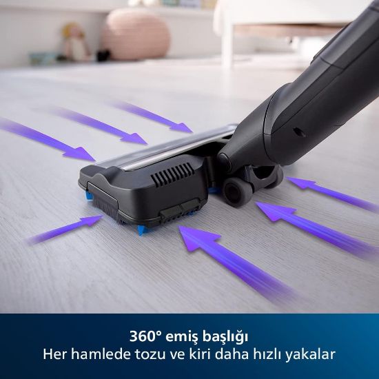 PHILIPS SPEEDPRO MAX XC7040/01 SARJLI DIKEY SUP. resmi