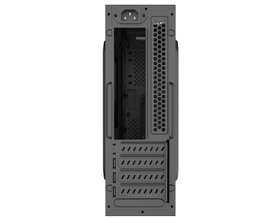 FRISBY FC-S6060B 300W SİYAH SLIM mATX KASA resmi