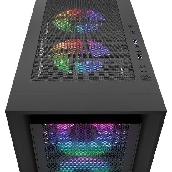 RAMPAGE VOYAGER 750W 80+ BRONZE SİYAH GAMİNG KASA resmi