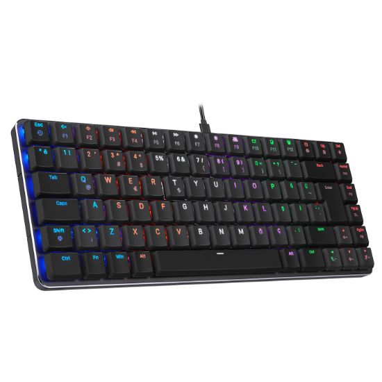 RAMPAGE GRANITE SİYAH/GRİ RED SWİTCH KLAVYE resmi
