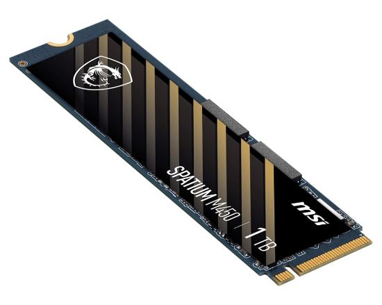 MSI SPATIUM M450 NVME M.2 500GB SSD V1 resmi