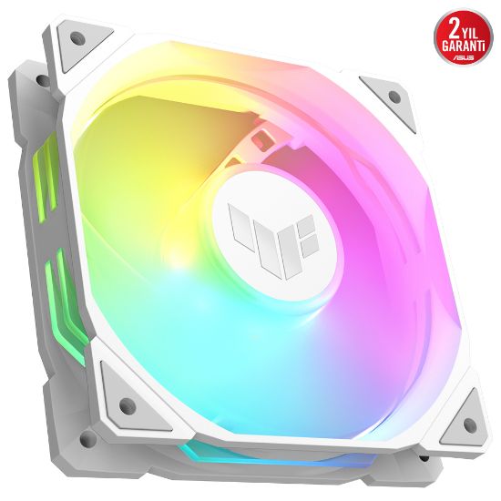 ASUS TUF TR120 120MM ARGB BEYAZ KASA FANI resmi